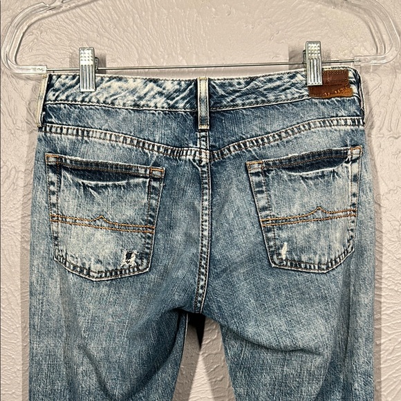 Denim & Supply Ralph Lauren Distressed Skinny Boyfriend Blue Jeans Size 26 - Picture 12 of 12